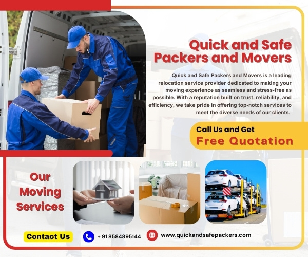 Quick and Safe Packers and Movers