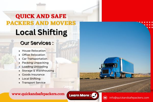 Quick and Safe Packers and Movers